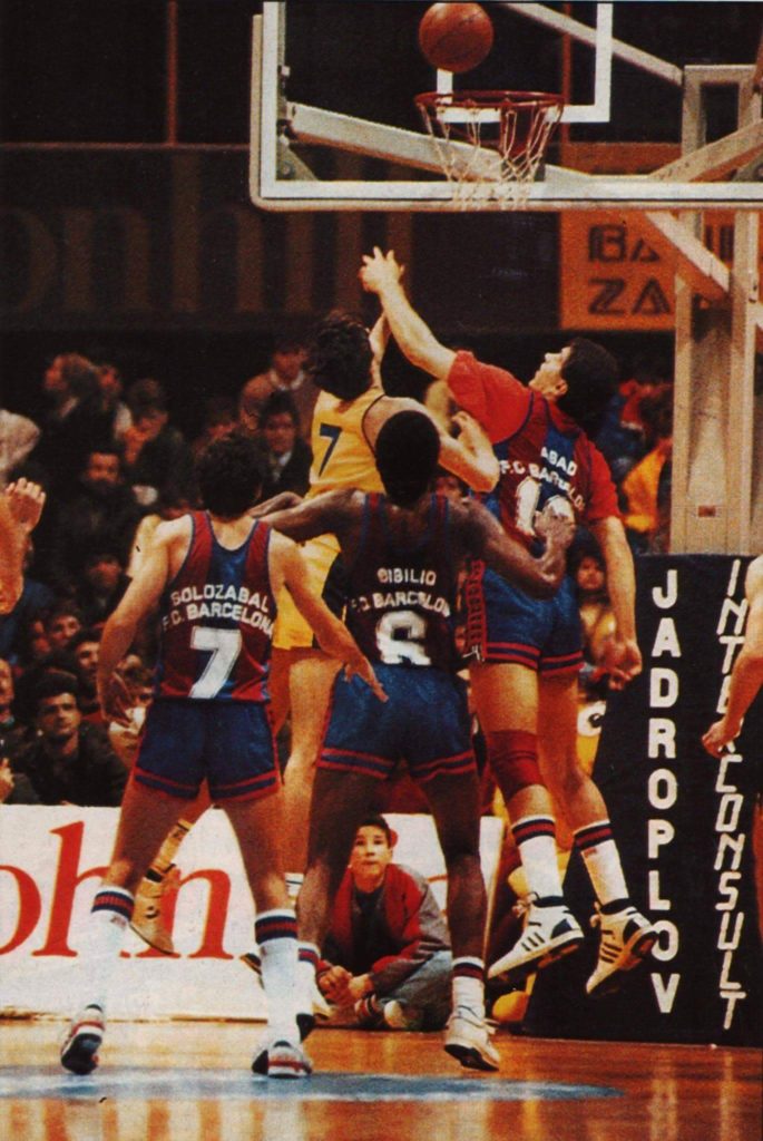 FC Barcelona Baloncesto década de los 80s
